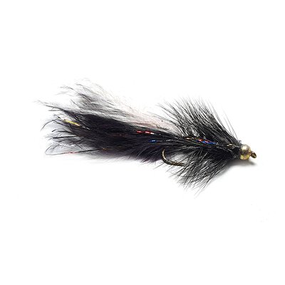 Stillwater The Black Skunk Gold Bead Long Shank Size 10 - 1 Dozen